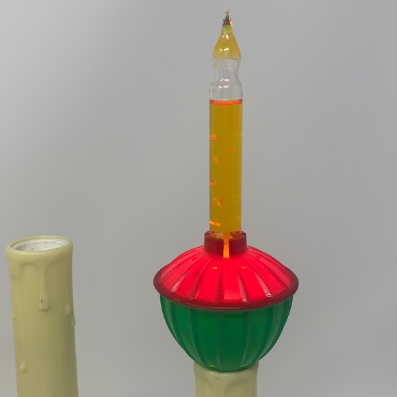 Yellow/red/green Bubbling Noma light *works fine!*